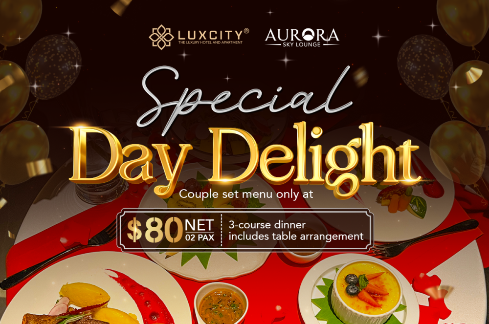 ROMANTIC FINE DINING FOR COUPLES: 3-COURSE SET MENU WITH WINE AT AURORA ...