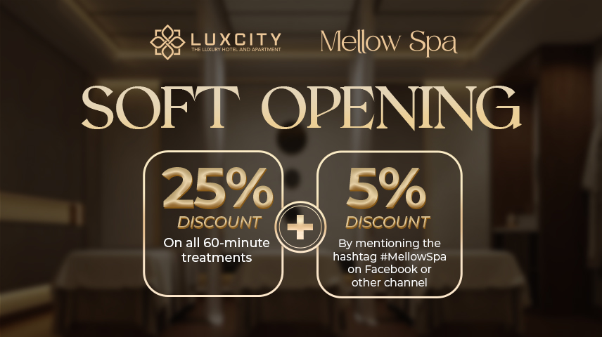 Mellow Spa Opens at Luxcity: Experience tranquility in Phnom Penh.