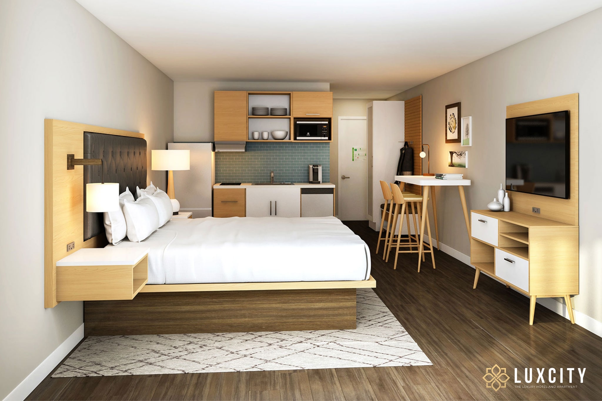 A long-term stay hotel will be very suitable for travelers who want to live here and there.