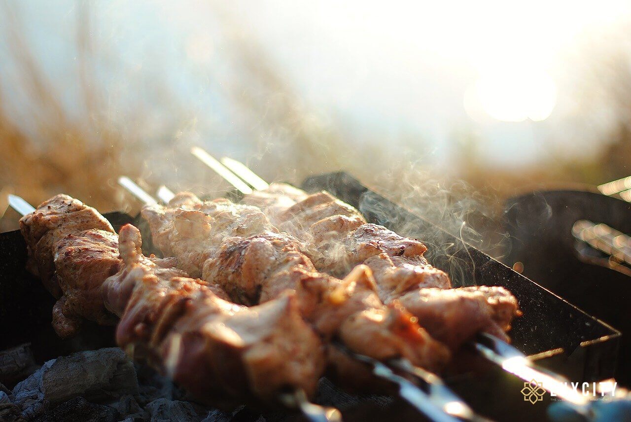 Sizzling skewers on the roll-call